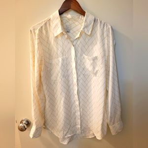 Size L Sheer Blouse